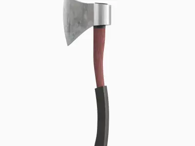 Camping Axe 02 3D model