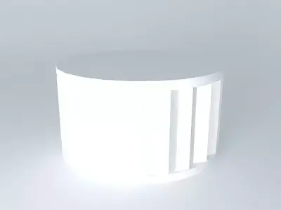 Knob round table Free 3D model