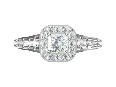 Wedding Ring  3D print model 201