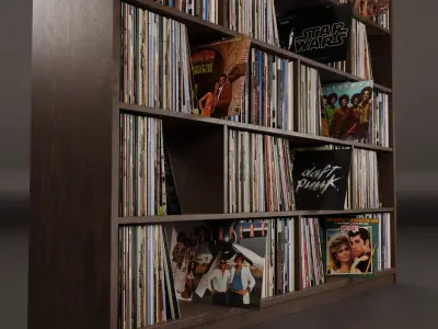 Vinyl Storage No-14 3D model