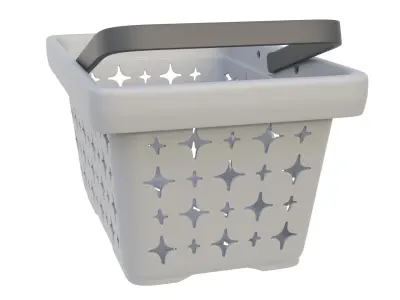 Shopping basket 22 3D model