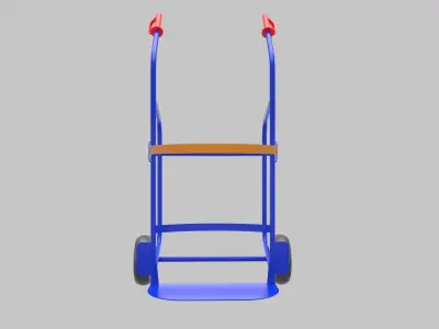 drum trolley 3D model
