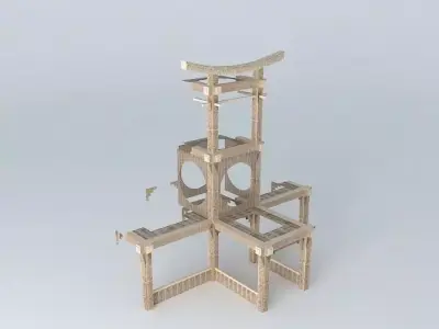 Temple of Forgiveness Free 3D model