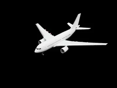 Airbus  A300 A310 A330 A340 Pack 3D model