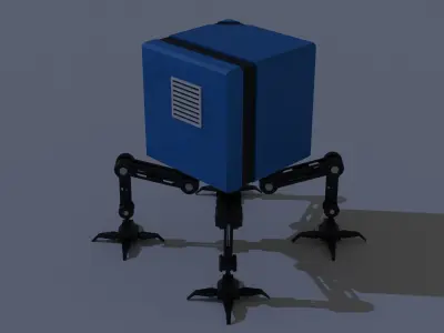Cub Robot  Free 3D model