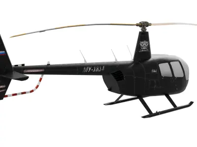 Robinson R44 3D model purchase
