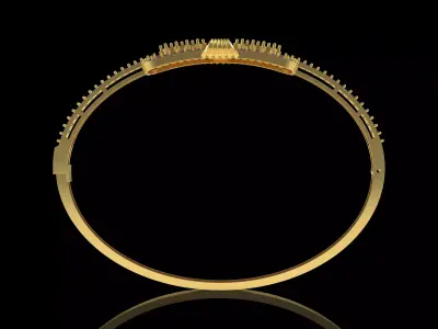 Art Deco Bracelet 18 3D print model