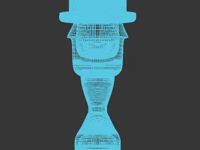 free 3D Trophy Model Champion Scene  Free 3D model