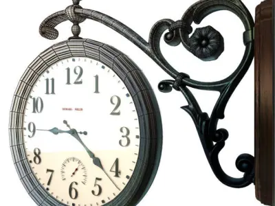 Howard Miller Clock 3D model