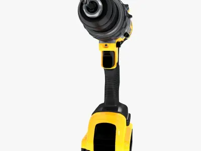 Cordless Drill 3D model 3