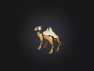 RoboCamel Model Low-poly 3D model