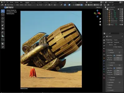 every day 20 Free low-poly 3D model