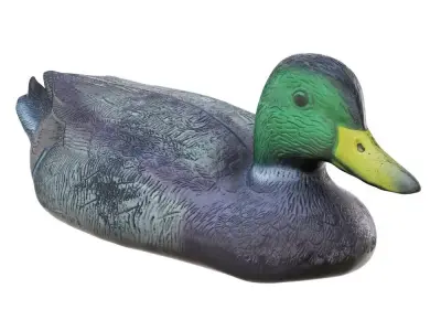 Decorative duck for artificial ponds and pools 3D model