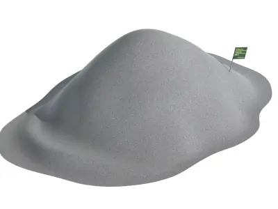 Material Stockpile 3D model