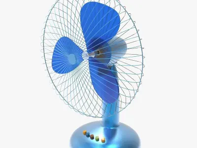 Table Fan 3D model