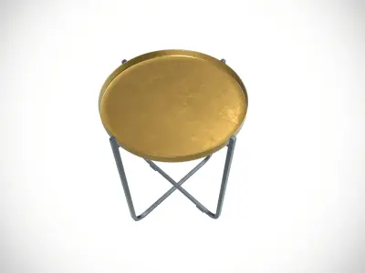 Table Low-poly 3D model 17