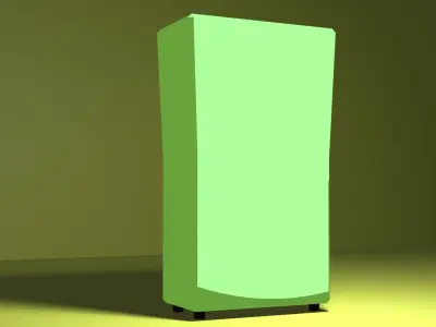 Cola Machine  Low-poly 3D model