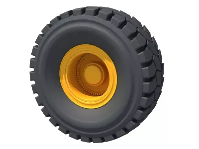 Off Road Tyre 3D model