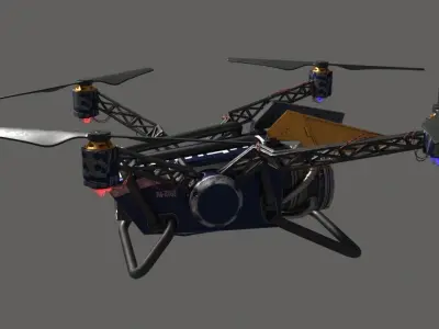 drone collection 3D model