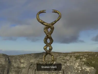 Snake accessory collection 1 3D Model Pack