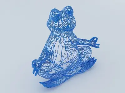 Free Frog Model Free 3D model