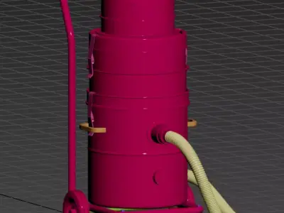 Vacuum cleaner commercial 3D model