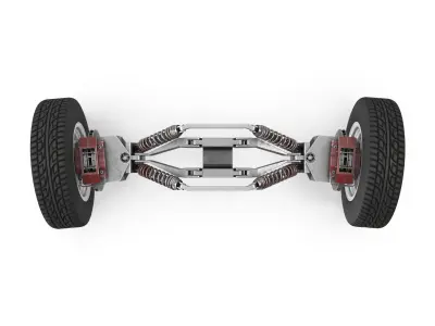 Suspension car 3D model