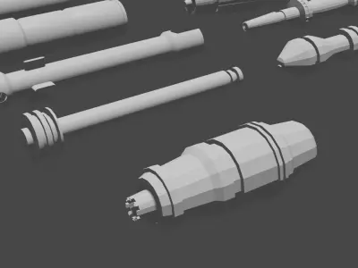 TECH KitBash 01A 3D model