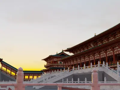 Tang Dynasty Palace Complex 3D model