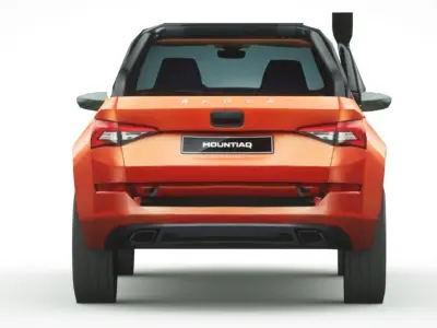 Skoda Mountiaq 2020 Low-poly 3D model