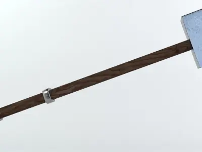 Melee weapon pack Low-poly 3D model purchase