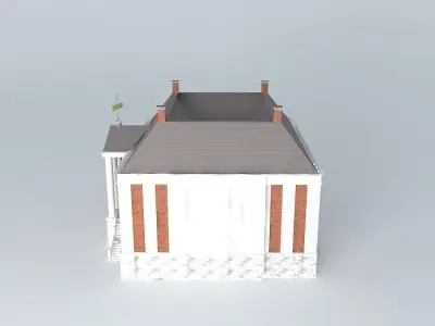 Town House Groningen Free 3D model