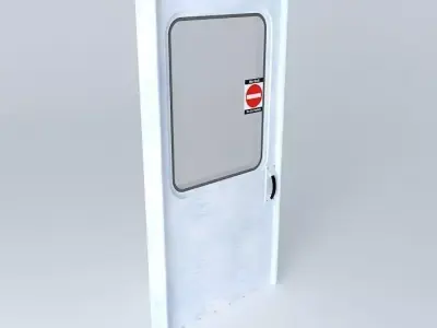 Subway Door 2 3D model