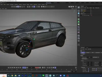 Land Rover Evoque 3D model