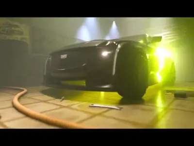 Cadillac ct5-v Blackwing 2024 concept Free low-poly 3D model