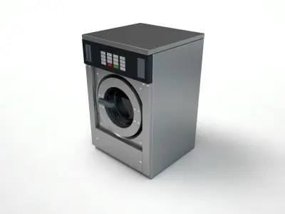 Industrial Washing Machine 3D model