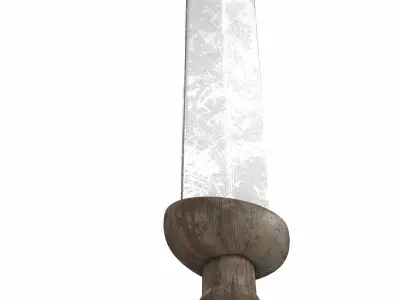 sword gladius 01  3D model