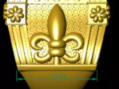 Royal Lion Ring Luxury 3D Jewelry Model File 3D print model
