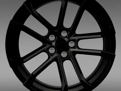 Chevrolet Camaro SSX Concept 2010 rim 3D model