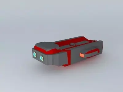 Weapons Propulsion Test Platform Free 3D model