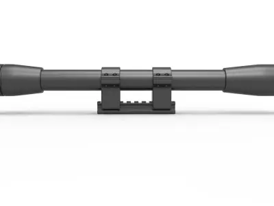 Scope for cosplay blaster 5 3D print model