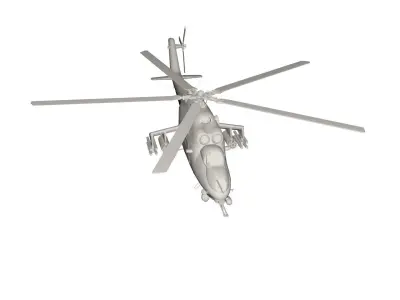 Helicopter 3D model 22