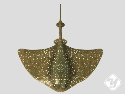Stingray Low-poly 3D model get