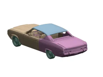 AMC Matador 3d print  3D print model