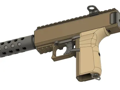 STURM PISTOL 3D model