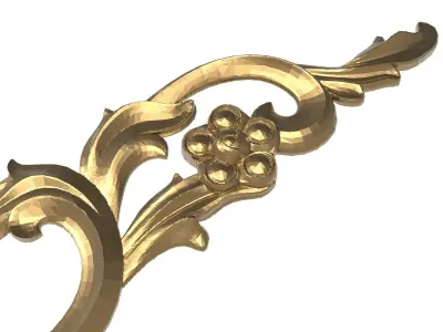  decorative pattern ready for 3D printing 3D model