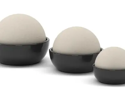 Art vases 3D Model Pack