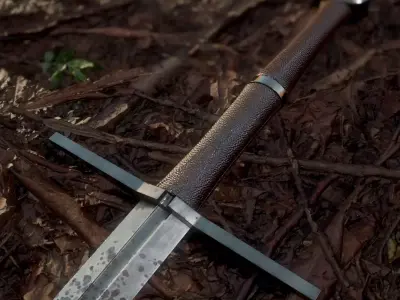 Witcher Sword Low-poly 3D model buy