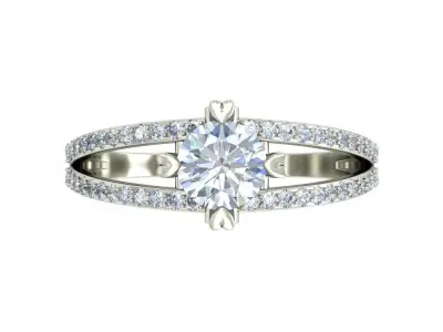 Wedding Ring  3D print model 118