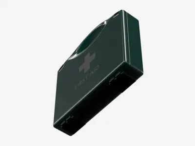First Aid Box 3D model